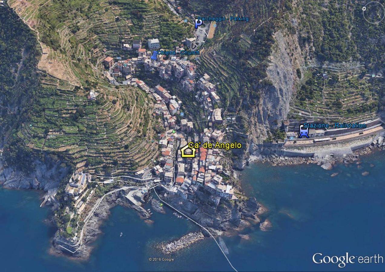 Hotel Ca De Angelo Manarola Exterior foto